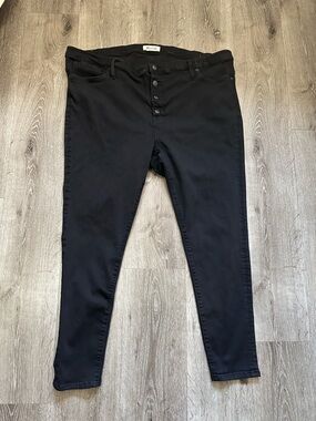 Madewell plus Black Skinny Jeans size 37